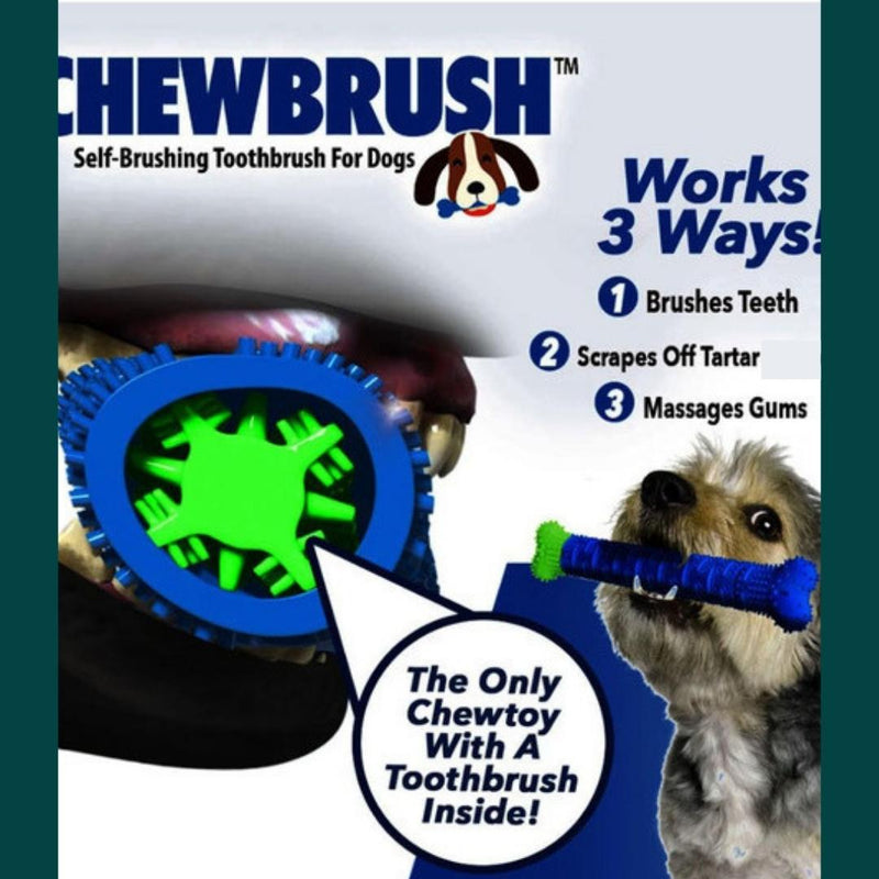 Self brushing 2024 toothbrush for dogs